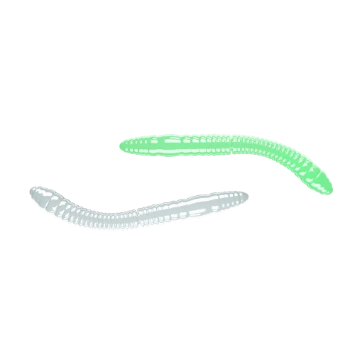 Begränsat erbjudande Fatty D´Worm Tournament - Glow UV Green (Krill) Libra Lures