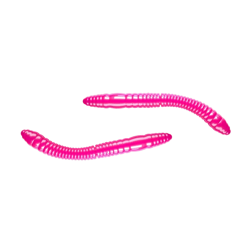 Fatty D´Worm Tournament - Hot Pink (Garlic) Libra Lures Endast denna vecka