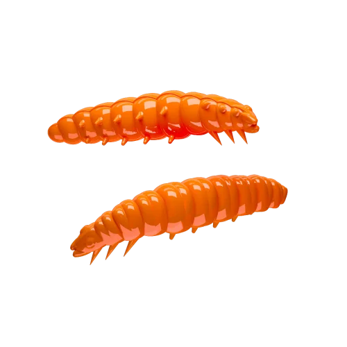 Outlet Libra Lures Larva - Hot Orange (Cheese)