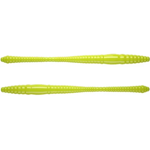Handla nu Dying Worm 70mm - Hot Yellow (Krill) Libra Lures