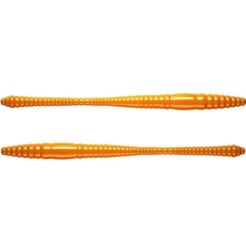 Handla nu Dying Worm 70mm - Hot Orange (Krill) Libra Lures