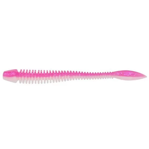 Begränsat antal PowerBait Flail 90mm - Pink/White (8-pack)