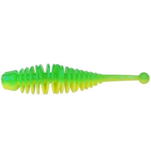 PowerBait Naiad 50mm - Spring Green/Sunshine Yellow (10-pack) Extra rabatt