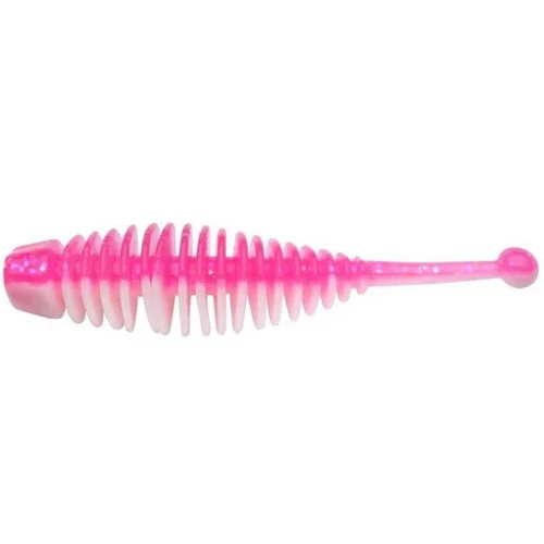 PowerBait Naiad 50mm - Pink/White (10-pack) Kampanjpris