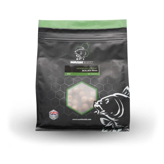 Nash Monster Shrimp Boilies -1kg Expressleverans
