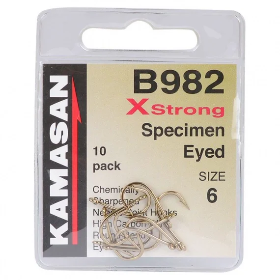 Kamasan B982 - Xstrong Specimed Eyed Nedsatt pris