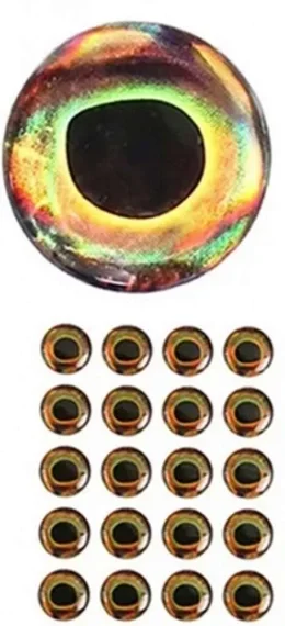 Begränsat antal Semperfli 5mm 3D Epoxy Eyes