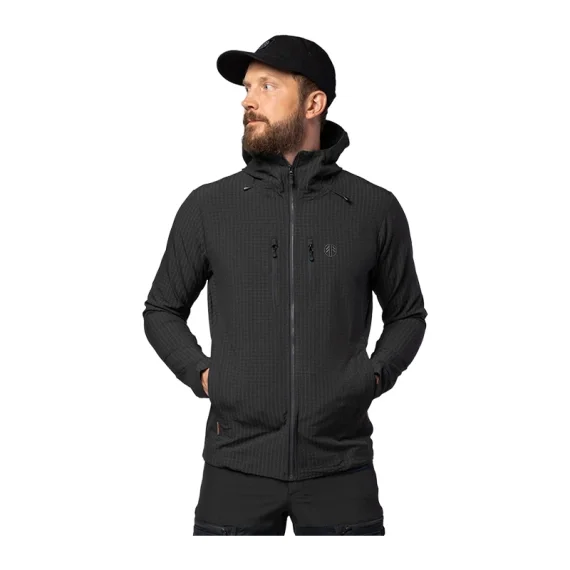 Beyond Nordic BN106 M's Tech Fleece Hoodie Off Black Erbjudande