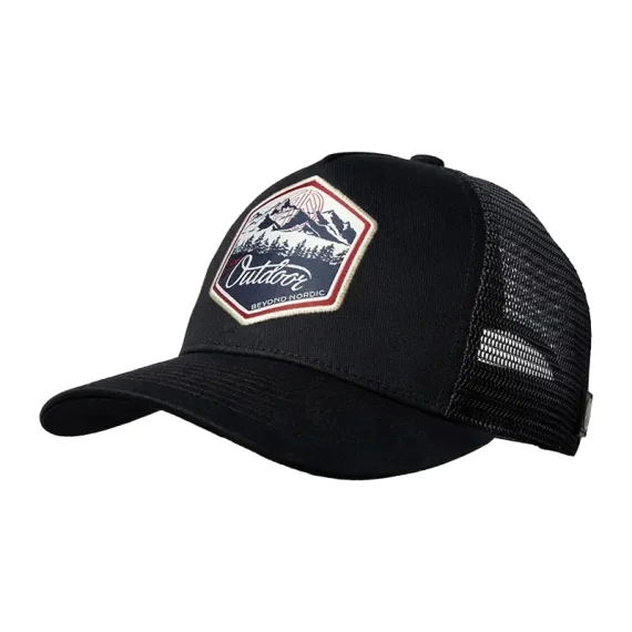 Handla nu Beyond Nordic BN215 Great Outdoor Trucker Cap G-Black
