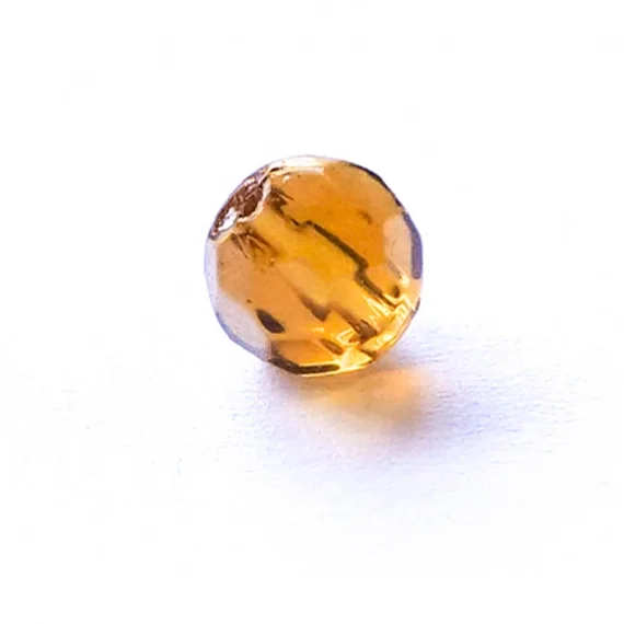Bite Of Bleak Glass Bead Amber Lägg i varukorgen