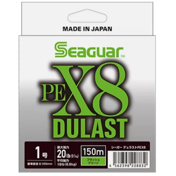 Reapris Seaguar Dulast PEX8 Flash Green 150m