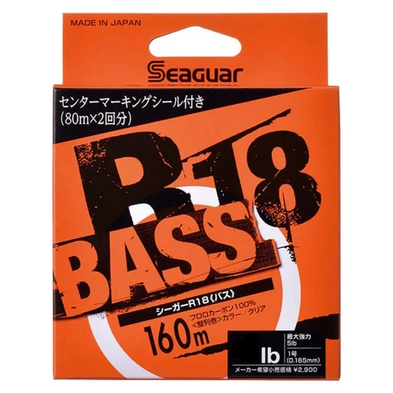 Seaguar R18 Bass 160m Premium