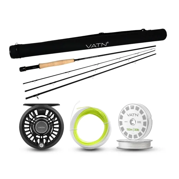 VATN M1 Allround Taper+ Flugset - 9' #6 Populärt val