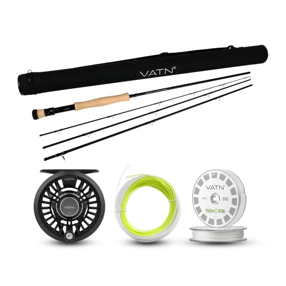 VATN M1 Allround Taper+ Flugset - 9' #7 Billig