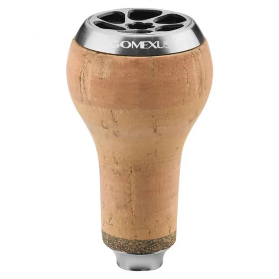Gomexus Handle Knob Cork For Spinning Reel - Cork/Silver Erbjudande