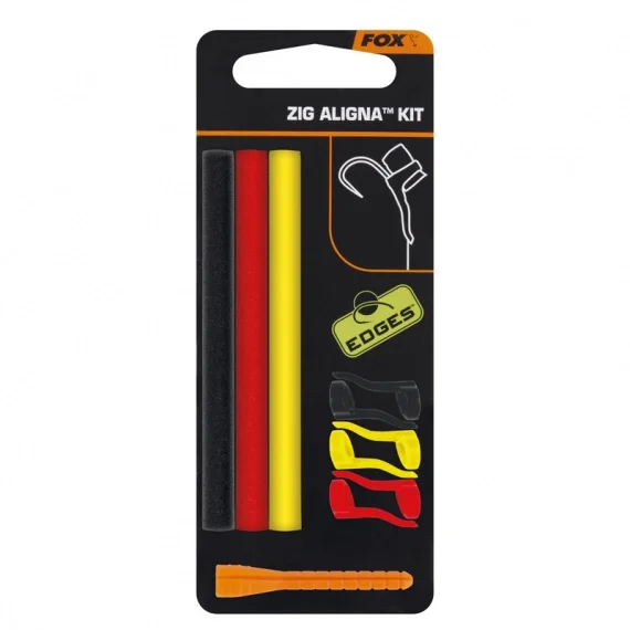 Begränsat antal Fox Zig Aligna kit (6x Sleeves, Tool and 3x Foam)