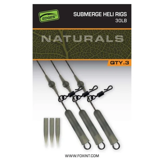 Fox Naturals Submerged Heli Rigs Bästa pris