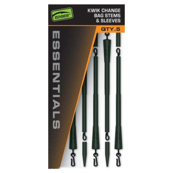 Fox Edges Kwik Change Bag Stems & Sleeve Billigare
