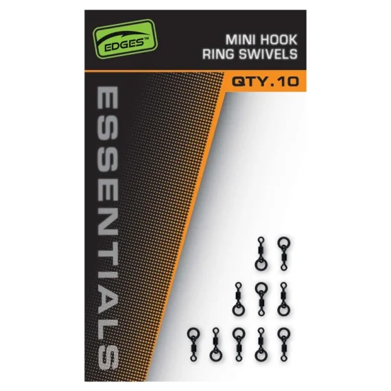 I lager Fox Edges Mini Hook Ring Swivels
