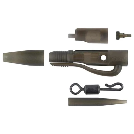 Fox Edges Naturals Tubing Leadclip Kit 5pcs Kampanjpris
