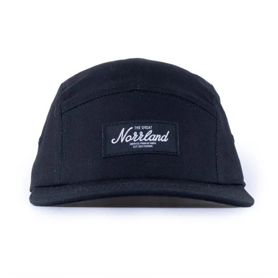 SQRTN 5-Panel Cap Black Fri frakt