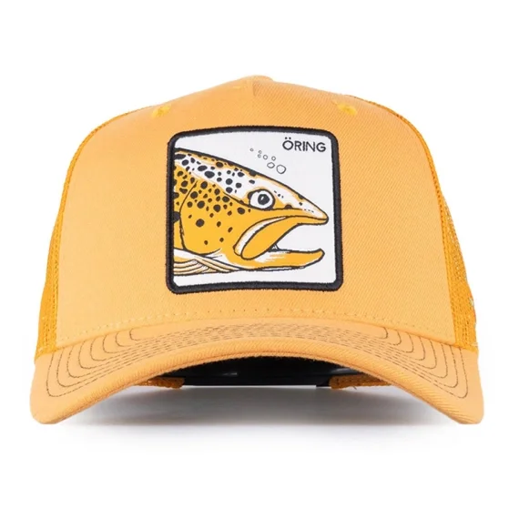 SQRTN Öring Trucker Cap Mustard Fynd