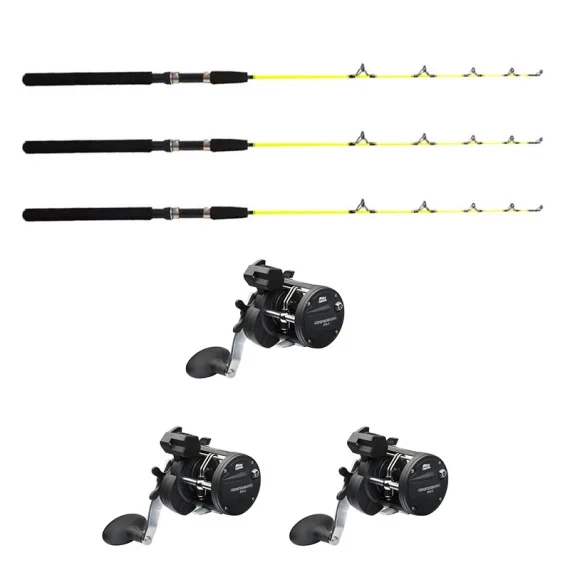 Abu Garcia Cardinal Trolling 20LC/Fladen Ice Pike 115cm Combo Höger 3-Pack Beställ idag