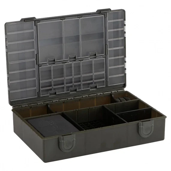 Fox Edges Loaded Medium Tackle Box Snabb frakt