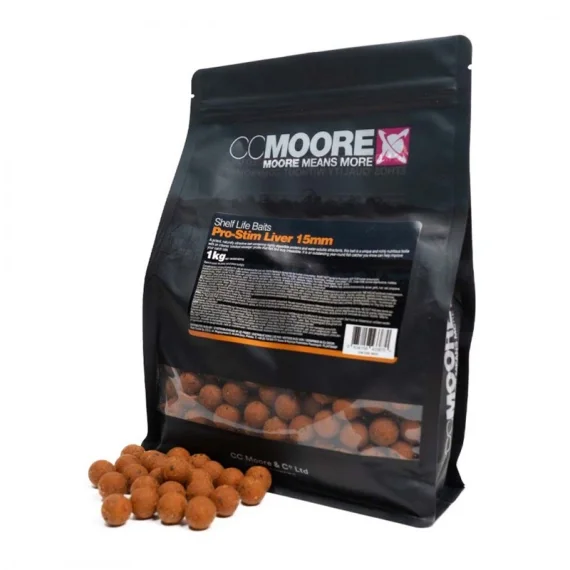 CC Moore Pro Stim Liver Boilies - 1kg Begränsad tid