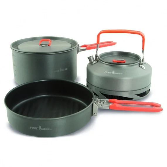 Begränsat antal Fox Cookware Medium 3pc Set (Non Stick)
