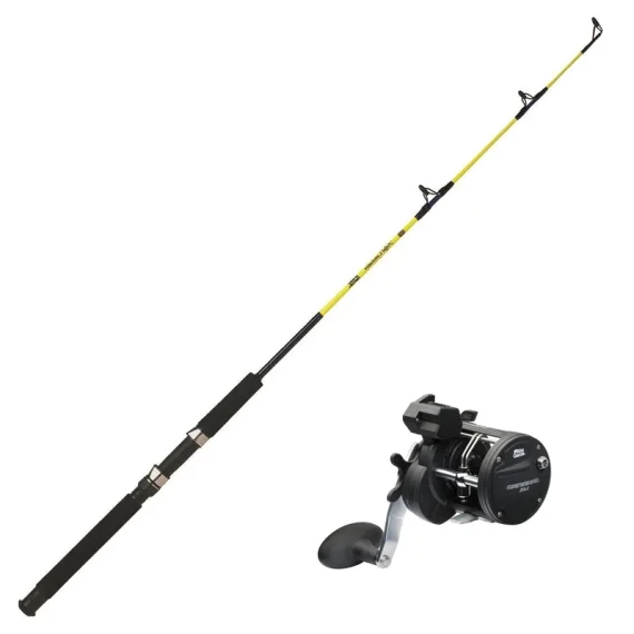 Sänkt pris Abu Garcia Commodore Cardinal Trolling Ice Fishing Combo
