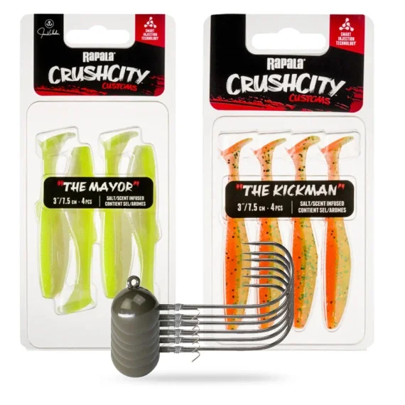 Rapala CrushCity Jiggpaket Abborre Rabatter