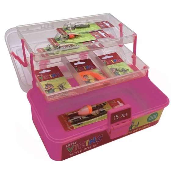 Kinetic Little Viking Tackle Box Kit Fuchsia Nedsatt pris