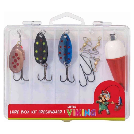 Nyhet Kinetic Little Viking Lure Box Kit Freshwater 1