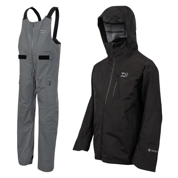 Daiwa Gore-Tex Klädset, Black/Grey Rabatter