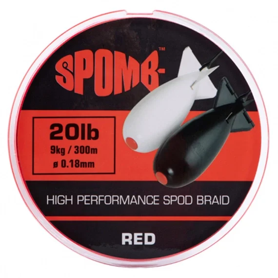 Fynd Spomb Braid 300m 9kg/20lb 0.18mm Red