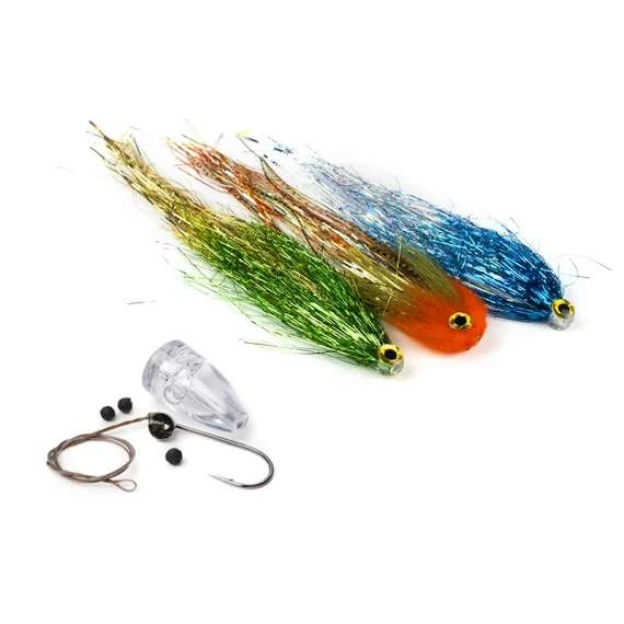 Snabb leverans Dobb Daddy Pike Fly Kit