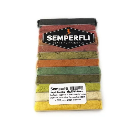 Semperfli Kapok Dry Fly Dubbing Dispenser Mayflies Outlet