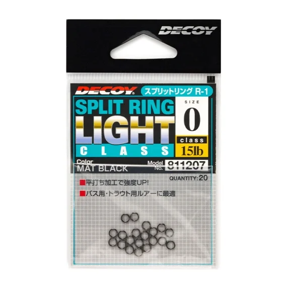 Rabatt Decoy R-1 Split Ring Light Class Black