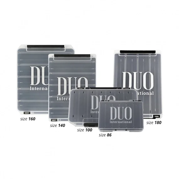 Duo Reverseable Lure Case Clear, Black & White Erbjudande