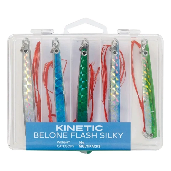 Kinetic Belone Flash Silky 20g (5-pack) Kampanj