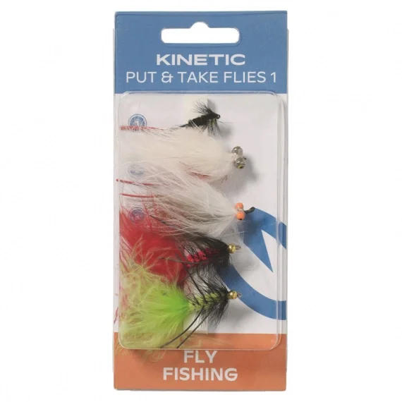 Kinetic Put N' Take Flies (5-pack) Kampanjpris