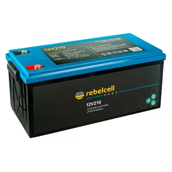 Trygg betalning Rebelcell 12V210 Edge LiFePO4 (2,69 kWh