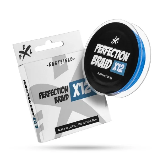 Säker betalning Eastfield Perfection Braid X12 Mist Blue 130m