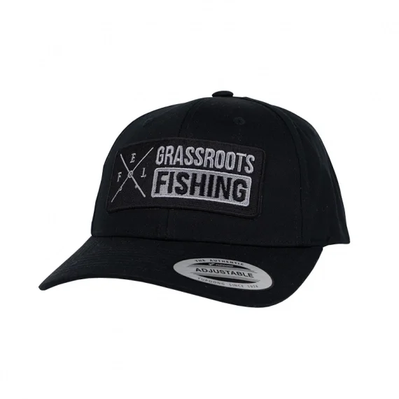 Fynd Eastfield Curved Cap Black - Grassroots Fishing