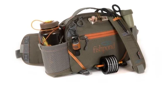 Fishpond Elkhorn Lumbar Pack- Pebble Rabatter