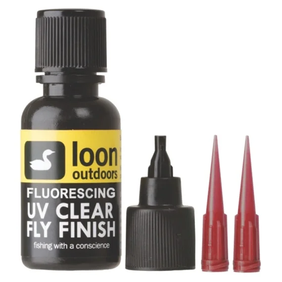 Lågt pris Loon UV Clear Fly Finish - Fluorescing (1/2 Oz)