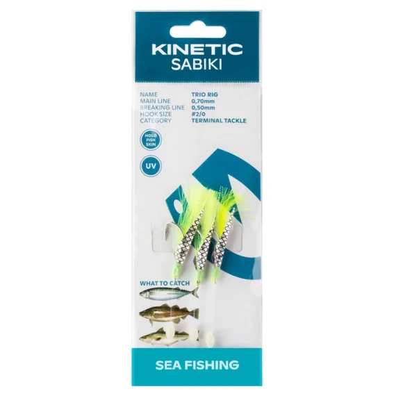 Rabatter Kinetic Sabiki Trio