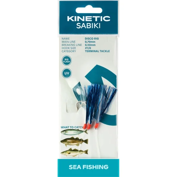 Kinetic Sabiki Disco #1/0 Snabb frakt