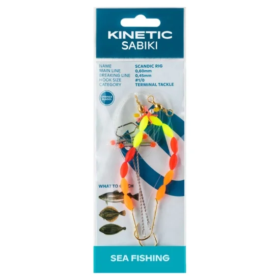 Begränsat erbjudande Kinetic Sabiki Scandic #1/0